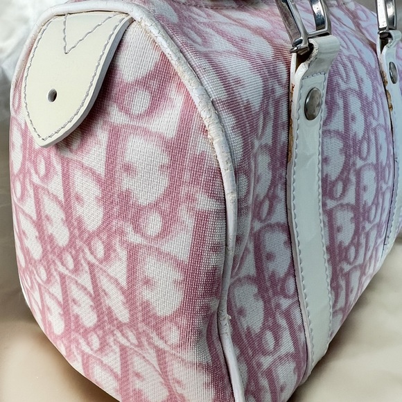 Rare Dior Pastel Pink Boston Bag - Picture 4 of 16